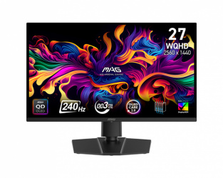 Monitor Gamer MSI MAG 271QP X24 QD-OLED 26.5