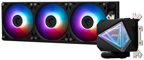 MSI Coreliquid I360 Enfriamiento Líquido para CPU, 3x 120mm, hasta 3400RPM, Negro  