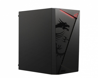 Gabinete MSI MAG SHIELD M301, Midi-Tower, Micro-ATX/Mini-ITX, USB 3.2/1.0, sin Fuente, 1 Ventilador Instalado, Negro 