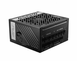 Fuente de Poder MSI MPG A1000G 80 PLUS Gold, Modular, 24-pin ATX, 140mm, 1000W  