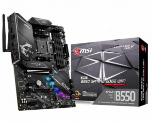 Tarjeta Madre MSI ATX MPG B550 GAMING EDGE WIFI, S-AM4, AMD B550, 128GB DDR4 para AMD — Requiere Actualización de BIOS para la Serie Ryzen 5000 