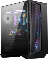 Gabinete MSI MPG Gungnir 110M con Ventana RGB, Midi-Tower, ATX/Micro ATX/Mini-ITX, USB 3.0, sin Fuente, Negro 