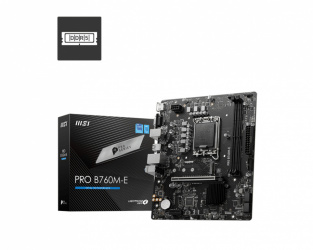Tarjeta Madre MSI PRO B760M-E, Micro-ATX, LGA 1700, Intel B760, 128GB DDR5, HDMI para Intel 