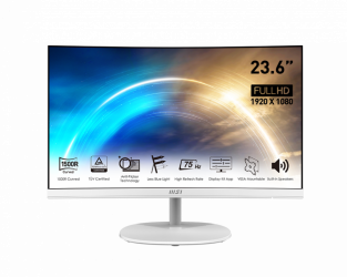 Monitor Gamer Curvo MSI PRO MP241CA LED 24