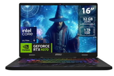 Laptop Gamer MSI Pulse 16 AI, 16