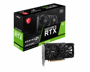 Tarjeta de Video MSI NVIDIA GeForce RTX 3050 VENTUS 2X OC, 6GB 96-bit GDDR6, PCI Express x8 4.0  