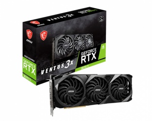 Tarjeta de Video MSI NVIDIA GeForce RTX 3070 Ti Ventus 3X 8G OC, 8GB 256-bit GDDR6X, PCI Express 4.0 