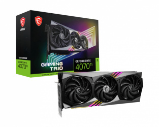 Tarjeta de Video MSI NVIDIA GeForce RTX 4070 Ti GAMING TRIO 12G, 12GB 192-bit GDDR6X, PCI Express 4.0 