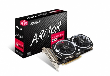 Tarjeta de Video MSI AMD Radeon RX 570 ARMOR, 4GB 256-bit GDDR5, PCI Express x16 