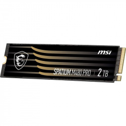 SSD MSI Spatium M480 PRO NVMe, 2TB, M.2, 7000 MB/s Escritura, 7400 MB/s Lectura, PCI Express 4.0 