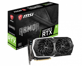 Tarjeta de Video MSI NVIDIA GeForce RTX 2070 ARMOR OC, 8 GB 256 bit GDDR6, PCI Express x16 3.0 