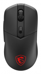 Mouse Gamer MSI VERSA 300 WIRELESS, Inalámbrico, Óptico, 8.000DPI, RF Inalámbrico, Negro 