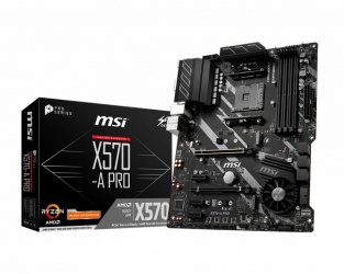 Tarjeta Madre MSI ATX X570-A PRO, S-AM4, AMD X570, HDMI, 128GB DDR4 para AMD ― Requiere Actualización de BIOS para la Serie Ryzen 5000 