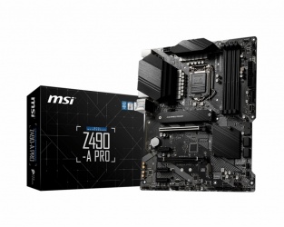 Tarjeta Madre MSI ATX Z490-A PRO, S-1200, Intel Z490, HDMI, 128GB DDR4 para Intel 