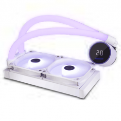 Munfrost Munfrost Moon River Enfriamiento Líquido para CPU, 2x 120mm, hasta 2400RPM, Blanco  