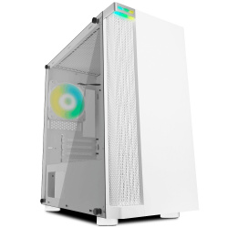 Gabinete Munfrost Bambu, Mini-Tower, Micro-ATX/Mini-ITX, USB 2.0/3.0, sin Fuente, 1 Ventilador Instalado, Blanco 