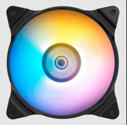 Ventilador Munfrost Solar Wind ARGB, 120mm, 1100RPM, Negro 