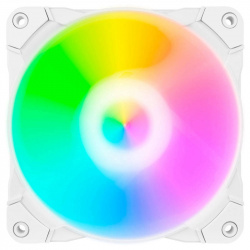 Ventilador Munfrost Sunflower, 120mm, 1100RPM, ARGB, Blanco  