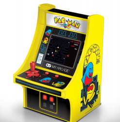 Mini Consola My Arcade Pacman, 1 Juego, Amarillo 