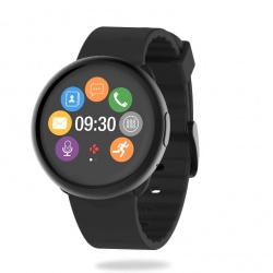 MyKronoz Smartwatch ZeRound2, Touch, Bluetooth 4.0 BLE, Android 5.0/iOS 9.3, Negro 
