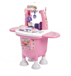 Mytek Cocina Infantil MINI CHEF, Rosa 