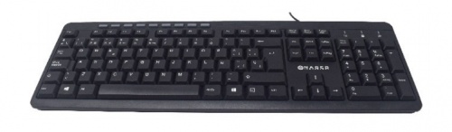 Teclado Naceb NA-0109, Alámbrico, USB, Negro (Español) 
