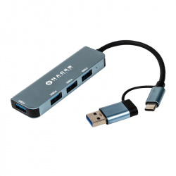 Naceb Hub USB-A - USB-A 3.0, USB-C, 5 Gbit/s 