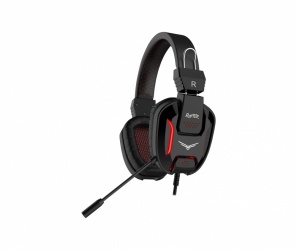 Audífonos Gamer Naceb Raptor, Alámbrico, 2.5 Metros, 3.5mm, Negro 
