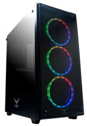 Gabinete Naceb Player con Ventana RGB, Full ATX, USB 2.0/3.0, sin Fuente, Negro ― incluye Tarjeta de Video NVIDIA GeForce GT 1030 