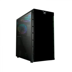 Gabinete Naceb ORION con Ventana RGB, Full-Tower, ATX, USB 2.0/3.0, sin Fuente, 3 Ventiladores RGB Instalados, Negro 