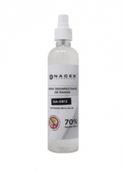 Naceb Spray Desinfectante de Manos NA-0812, 250ml 