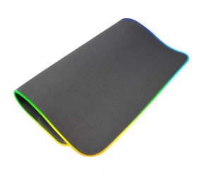 Mousepad Gamer Naceb con Carga Inalámbrica NA-0926, 31x40cm, Grosor 3mm, Negro 