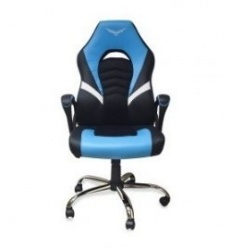 Naceb Silla Gamer NA-0935A, 120Kg, Negro/Azul 