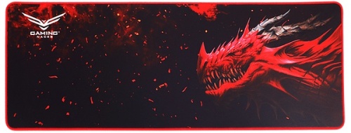 Mousepad Gamer Naceb NA-0948, 80 x 30cm, Grosor 4mm, Negro/Rojo 