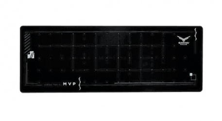 Mousepad Naceb NA-0961, 90 x 30cm, Grosor 4mm, Negro 