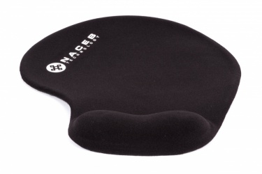 Mousepad Naceb con Descansa Muñecas de Gel NA-549NE, Negro 