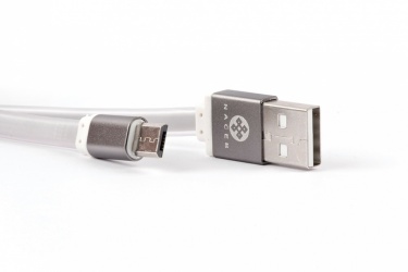 Naceb Cable USB 2.0, USB A Macho - Micro USB Macho, 1 Metro, Gris 
