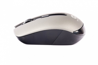 Mouse Naceb Óptico NA-594GR, Inalámbrico, USB, 1600DPI, Gris 