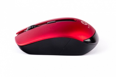 Mouse Naceb Óptico NA-594GR, Inalámbrico, USB, 1600DPI, Rojo 