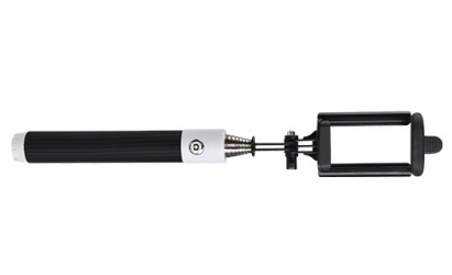 Naceb Selfie Stick NA-639, 74cm, Negro/Blanco 