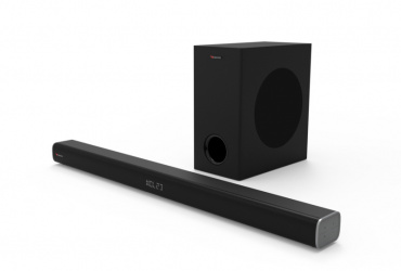 Nakamichi Barra de Sonido con Subwoofer Apollo 220, Inalámbrico, 2.1 Canales, Negro 