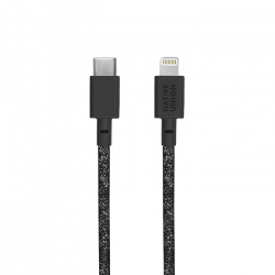 Native Union Cable USB-C Macho - Lightning Macho, 1.2 Metros, Negro 