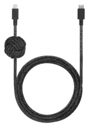 Native Union Cable USB-C Macho - Lightning, 3 Metros, Negro 