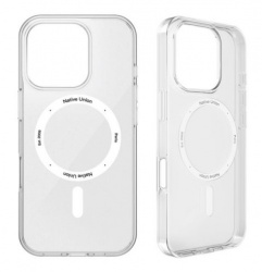 Native Union Funda Re Clear para iPhone 16 Pro, Transparente  