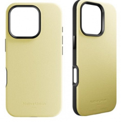 Native Union Funda 846654080407 para iPhone 16 Pro, Amarillo 