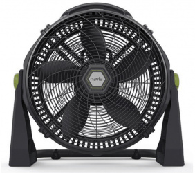 Navia Ventilador de Piso ERON-500, 3 Velocidades, 20'', Negro 