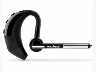 Naztech Manos Libres N750, Bluetooth, Inalámbrico, Negro 