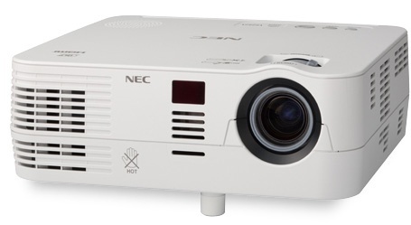 Proyector NEC VE281 DLP, SVGA 800 x 600, 2800 Lúmenes, Blanco 