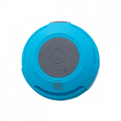 Necnon Bocina Portátil NB-03W PRO, Bluetooth, Inalámbrico, 3W RMS, Azul - Resistente al Agua 