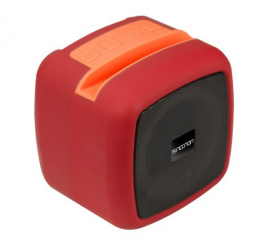 Necnon Bocina Portátil Nb-09, Bluetooth, Alámbrico/Inalámbrico, MicroUSB, 10W, Rojo 